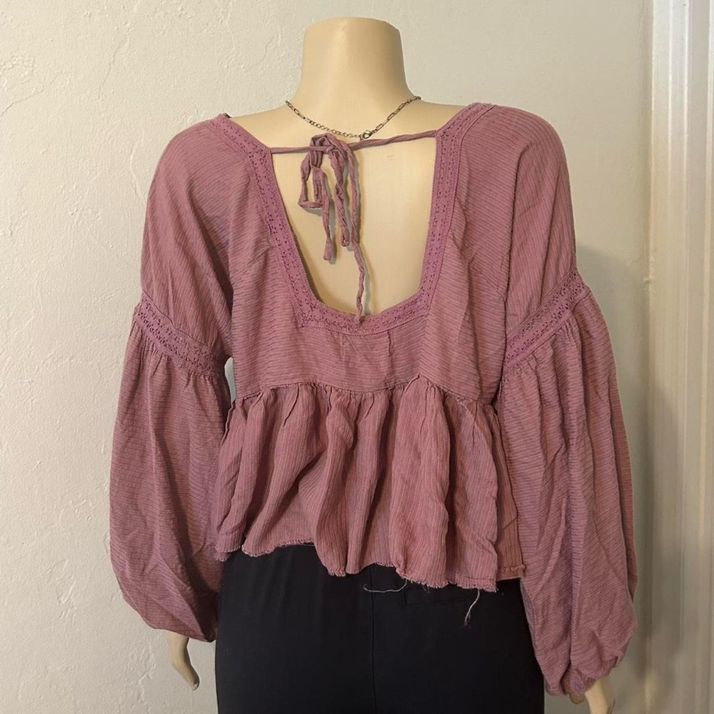 Urban Outfitters Mauve Blouse - Picture 4 of 5